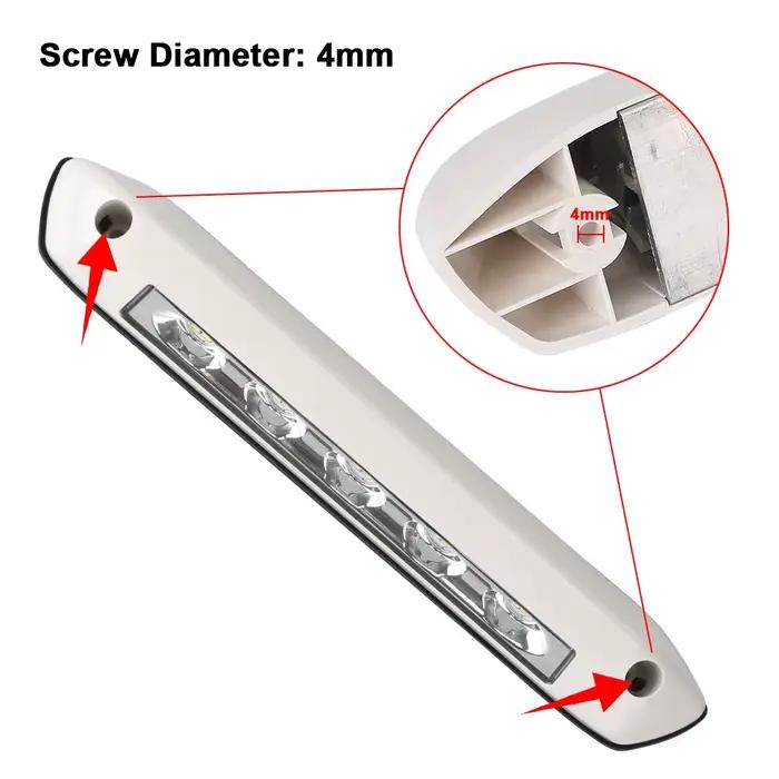 RV Van remorque lampe extérieure 12 V/24 V LED étanche auvent porche lumière caravane intérieur appliques murales