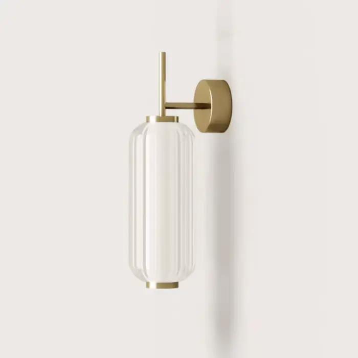Lampe Suspendue Minimaliste en Verre de Style Rétro Américain