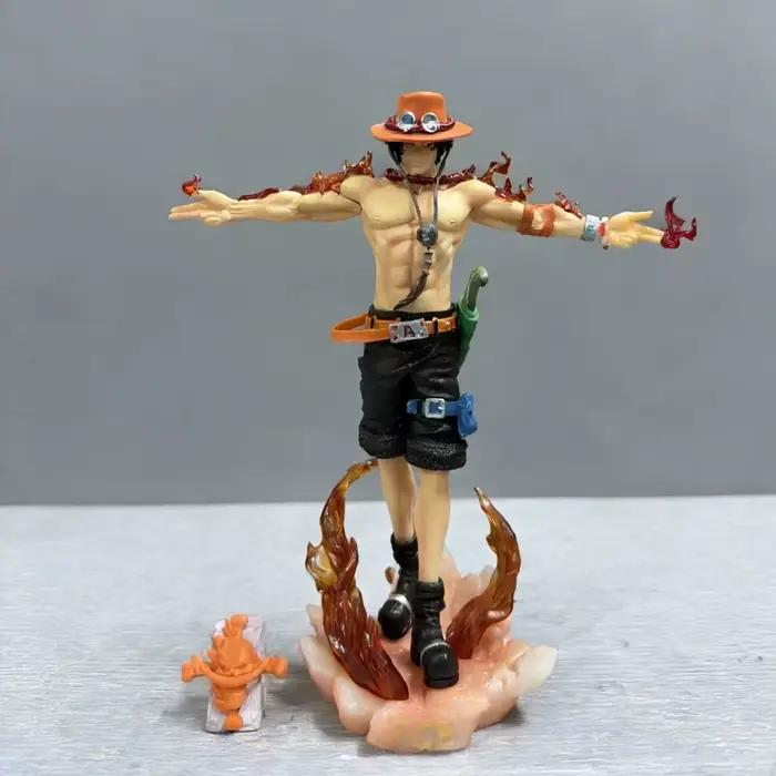Figurine d'action One Piece Ace de 28cm, Portgas D Ace, Statue en PVC, modèle de collection, jouets pour enfants, cadeaux de noël