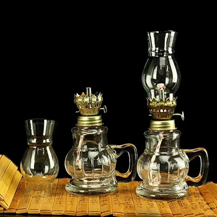 1 pièces rétro vintage lampe à kérosène chandelier ornements coupe-vent