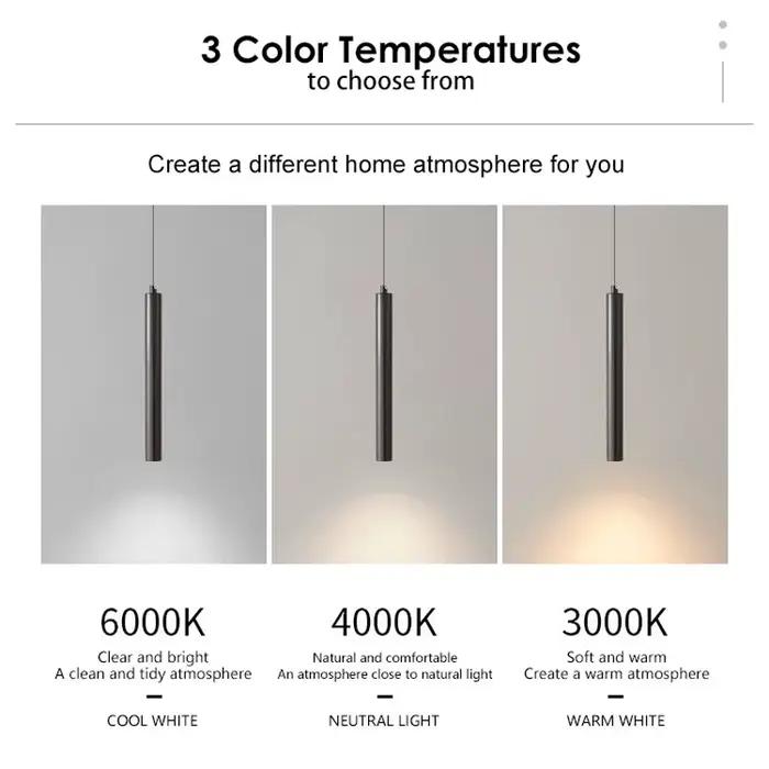 LED nordique cordon pendentif éclairage pour cuisine chevet ligne réglable lampes suspendues lustre lumières pour Restaurant