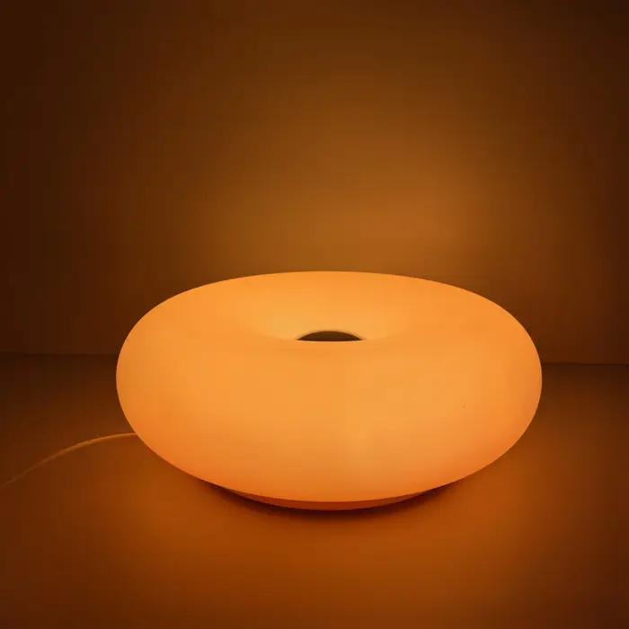 Lampe de table Donut, lampe de chevet pour chambre à coucher