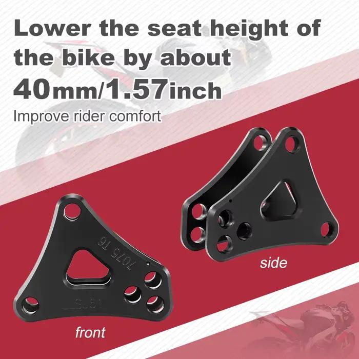 Liens d'abaissement arrière réglables pour moto, lien de suspension, accessoires pour Aprilia RSV4 1000 RR Inboulon Pack APRC R Tuono V4