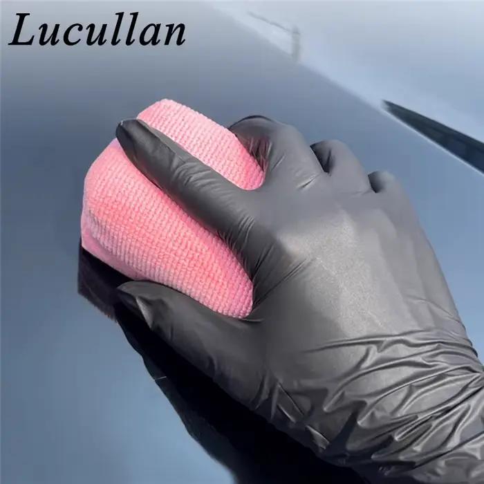 L'applicateur de revêtement Lucullan 2 en 1 utilise une éponge plus dure et un tissu imperméable pour réduire les déchets liquides