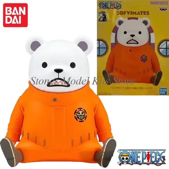 En Stock 100% Original Bandai une pièce Sofvimates figurine d'anime Tony Tony Chopper Bepo Karoo Anime poupée modèle jouet cadeau