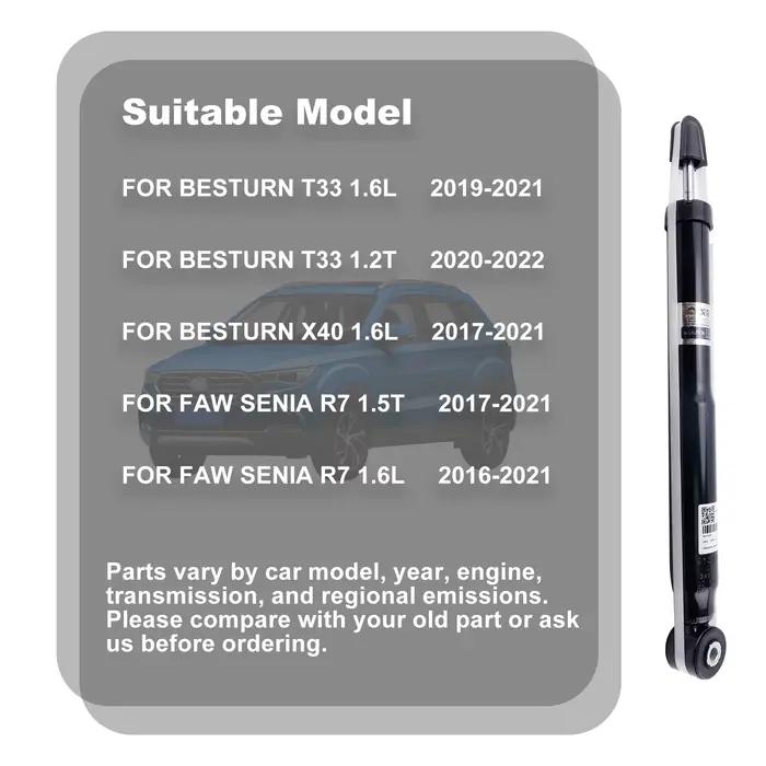 Amortisseurs arrière pour BESTURN T33 1.6L 2019-2021 1.2T 2020-2022 X40 1.6L FAW SENIA R7 1.5T/1.6L 2017-2021 Suspension Strut