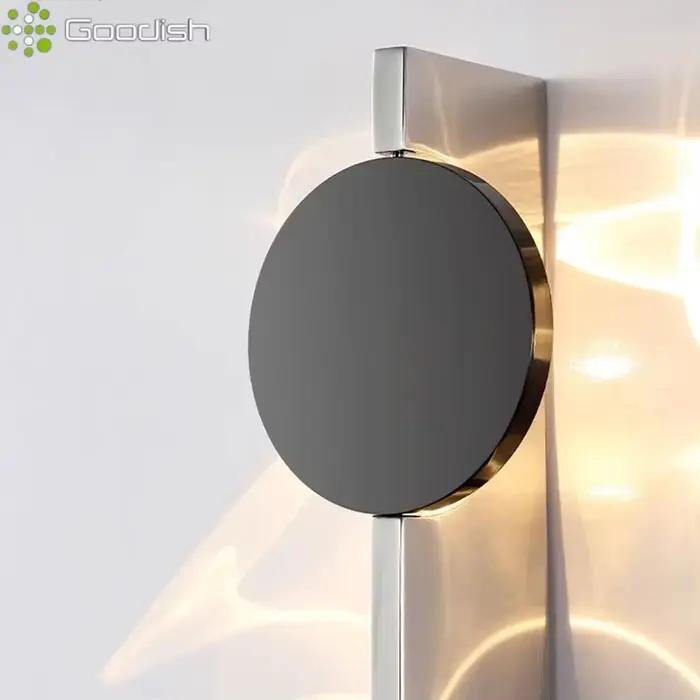 Ltalian simplicité Style créatif ondulation effet de lumière mur LED lampes Art