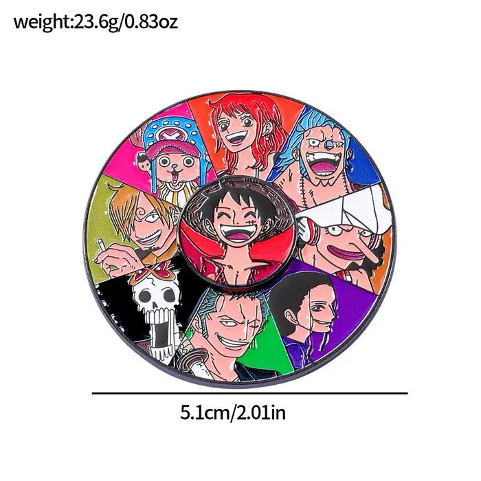 Badges et épingles de revers One Piece Luffy pour sacs à dos, épingles en émail Manga, broches pour vêtements, accessoires, cadeaux pour fans