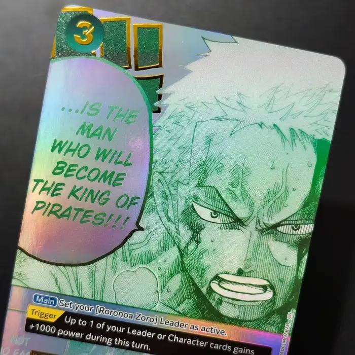 Proxy ONE PIECE Luffy est l'homme qui deviendra roi des pirates ! Carte de jeu de cartes à collectionner (TCG) anime anglaise OP12-039 OP12-079