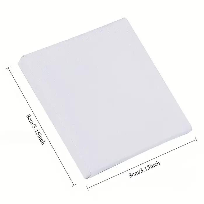 25 mini planches à dessin carrées, planches à dessin à l'huile et à l'aquarelle de haute qualité, adaptées aux débutants et aux artistes