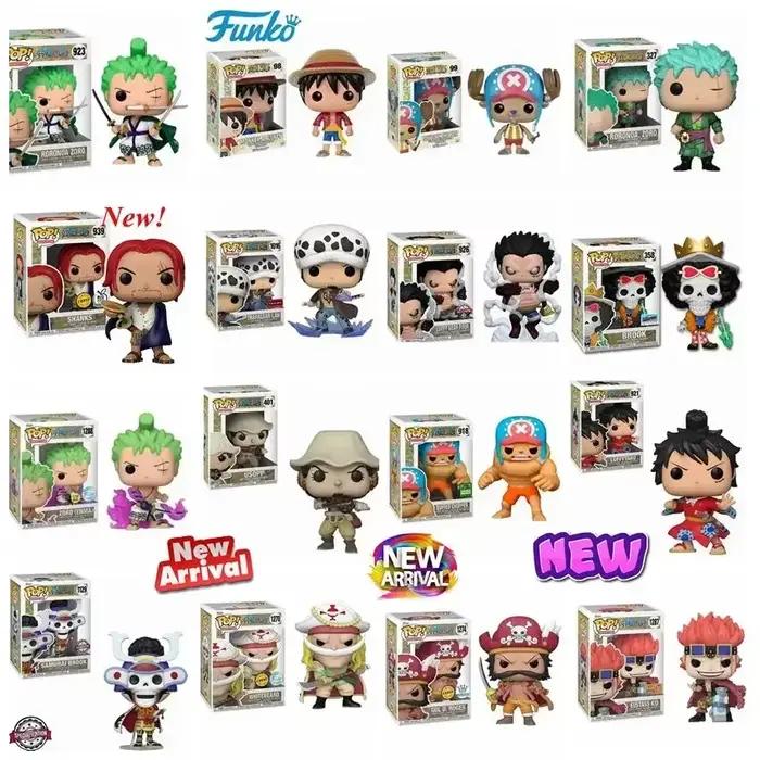 FUNKO POP ONE PIECE Styles complets 939 SHANKS Brook 1129 CHOPPER 918 ZORO 923 Luffy GEAR FOUR 926 # LAW 926 # 1016 # Jouet modèle de figurine