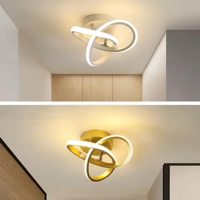 Plafonnier LED moderne minimaliste pour balcon