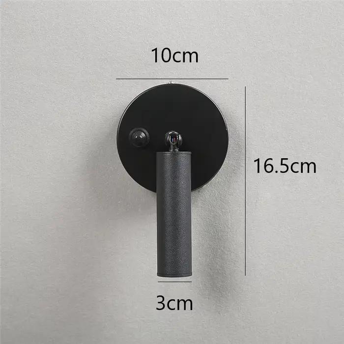 Lampes murales modernes pliantes avec interrupteur LED Spot de lecture pour la maison étude appliques
