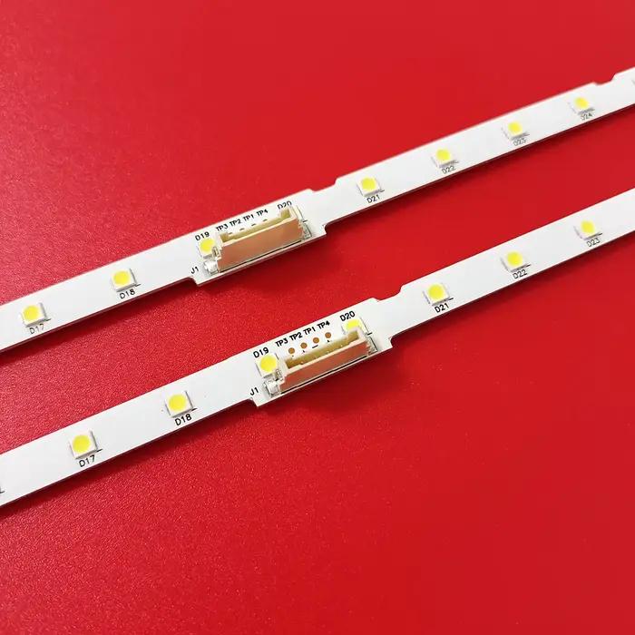 Bande de rétro-éclairage LED 38 lampes pour Samsung TV 49 pouces, UE49NU7140U UE49NU7100U UE49NU7100 UE49NU7170 UE49NU7300 AOT_49_NU7300_NU7100