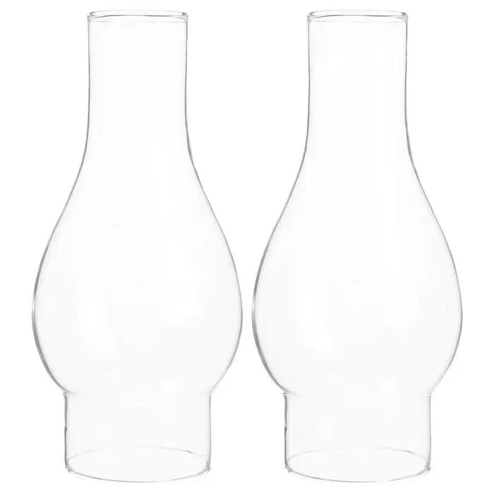 Abat-jour en kérosène en verre Transparent
