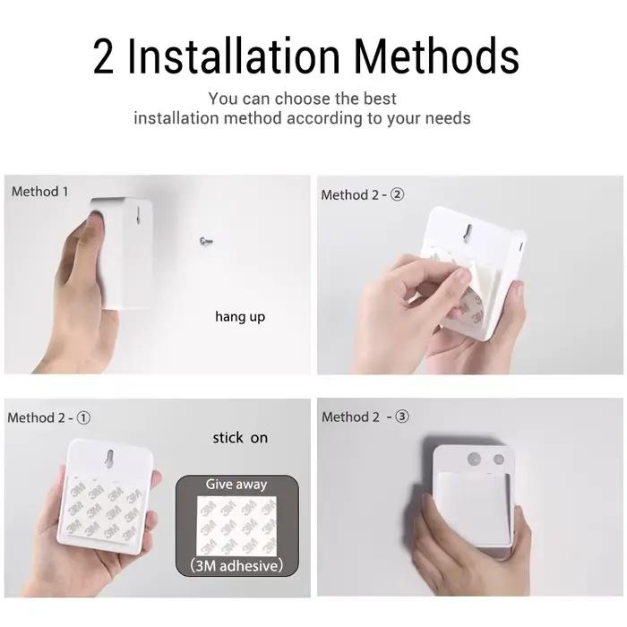 LED veilleuse PIR capteur de mouvement lampe de nuit détecteur sans fil AA alimenté par batterie applique marche/arrêt automatique armoire escaliers éclairage