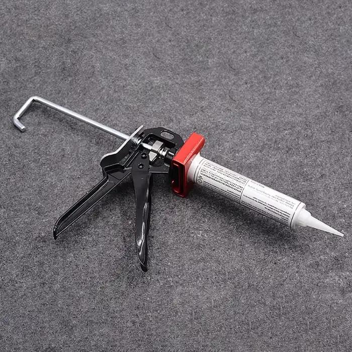 Applicateur pistolet à colle pour calfeutrage, cartouche adhésive à presser, distributeur manuel pour l'entretien du moteur