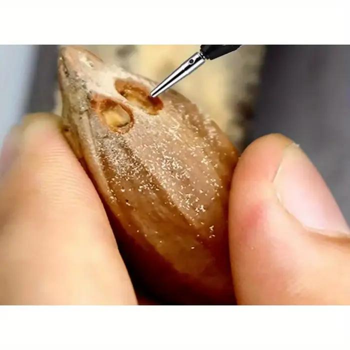1 pièce Pièce à main marteau pour système à arbre flexible, outil de sertissage de pierres et de texturation métallique pour bijouterie, 15