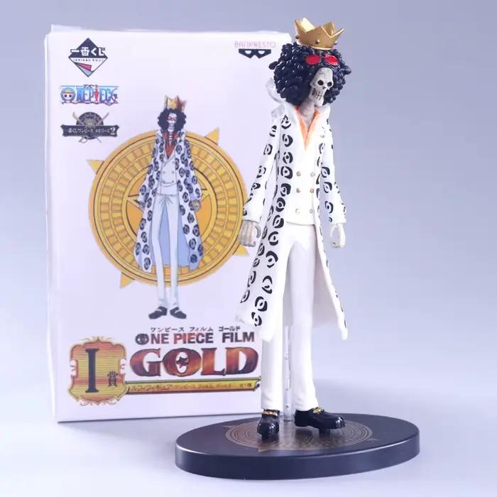 Anime une pièce Luffy blanc série figurines Nami BROOK modèle Chopper FRANKY jouet Robin Sanji poupée Usopp figurine 15CM