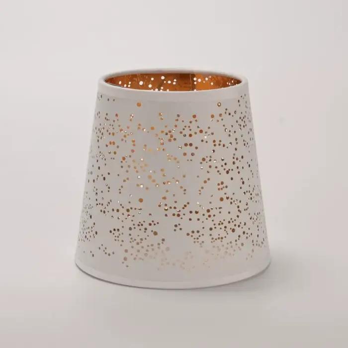 Abat-jour en tissu réutilisable beige moderne pour salon chambre bureau café dormir hôtel atmosphère douce chaleur élégance décoration intérieure résistance anti-poussière facile à entretenir