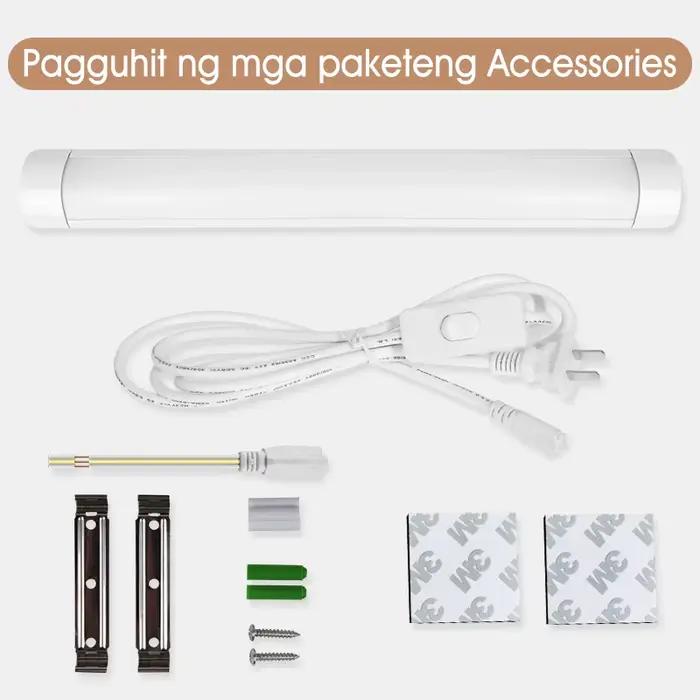 Lampe Led néon T5 T8 220V 110V, lampes de cuisine pour la maison 6W 10W 20W pour chambre à coucher, placard, garde-robe, Garage, lampes sous-meuble