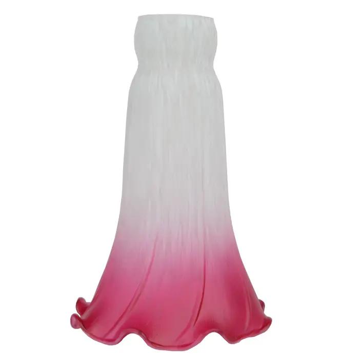 Abat-jour en verre Lily style Art Déco pour éclairage de remplacement ambiance naturelle relaxation et décoration occasion spéciale