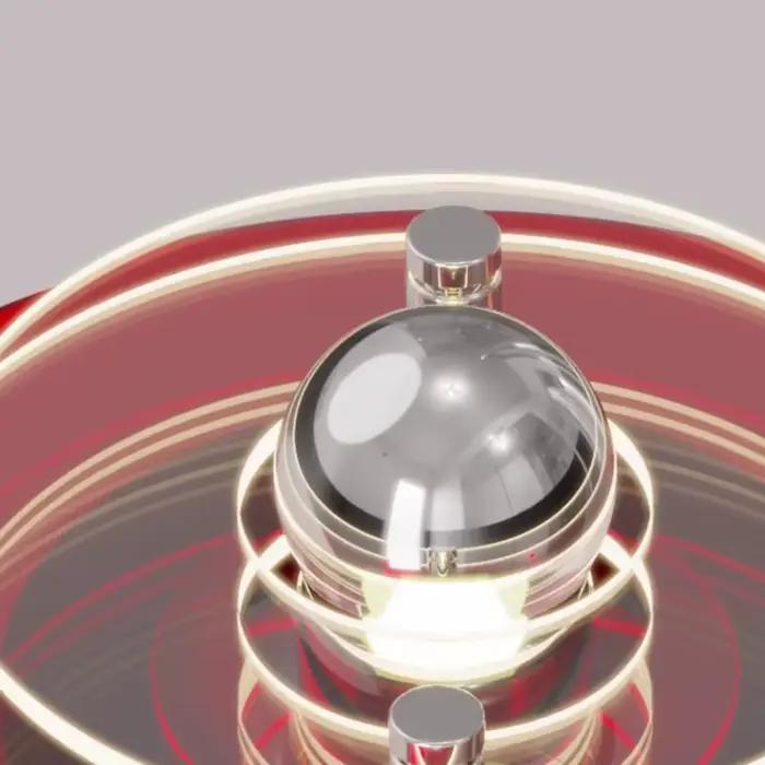 Italien Bauhaus mur LED lampes salon chambre lampe de chevet médiéval rond soucoupe volante appliques murales Bar atmosphère décor