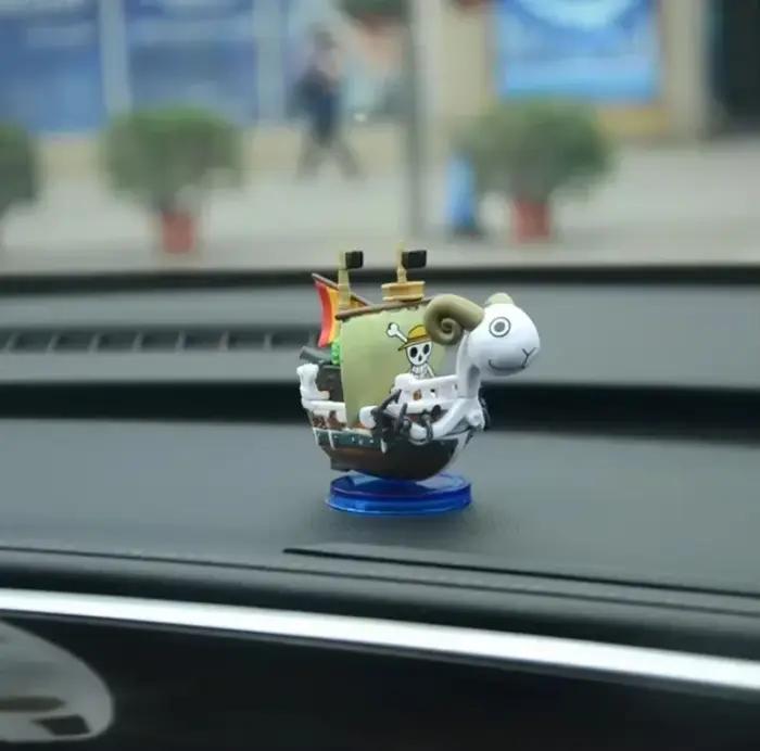 Anime une pièce bateau Figure Luffy modèle jouet Super mignon Mini