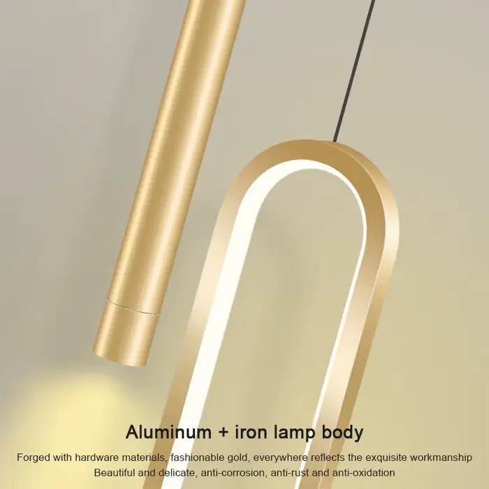 Lampe LED suspendue au design nordique moderne