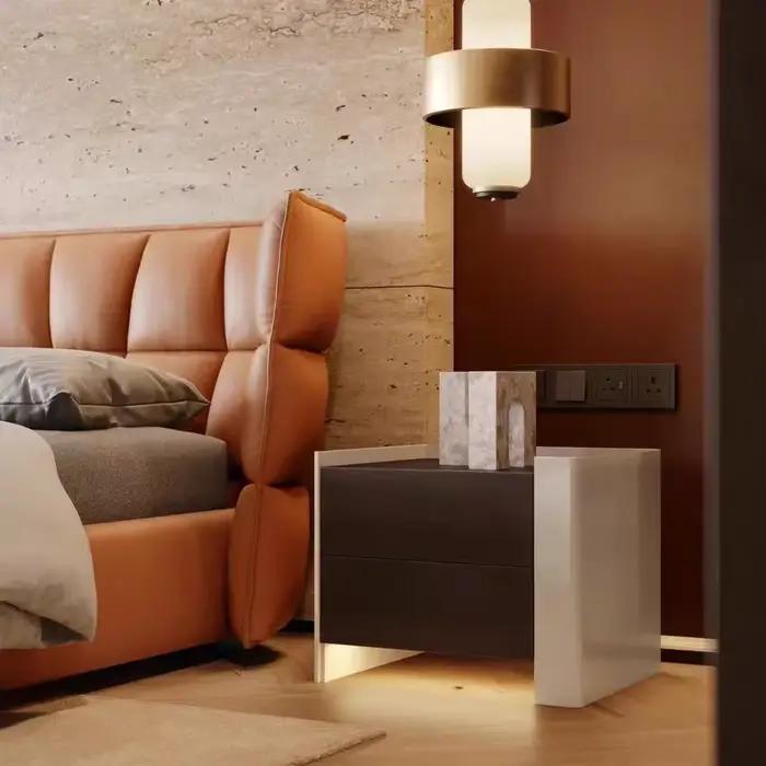 Lampe LED Suspendue en Laiton et Verre de Style Médiéval Luminaire Décoratif d'Nik