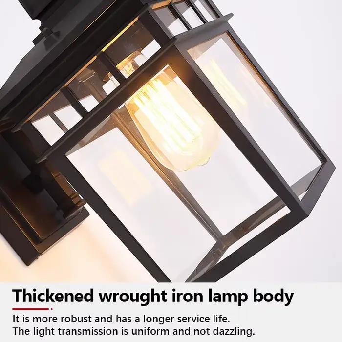 Lampe murale LED imperméable pour l'extérieur
