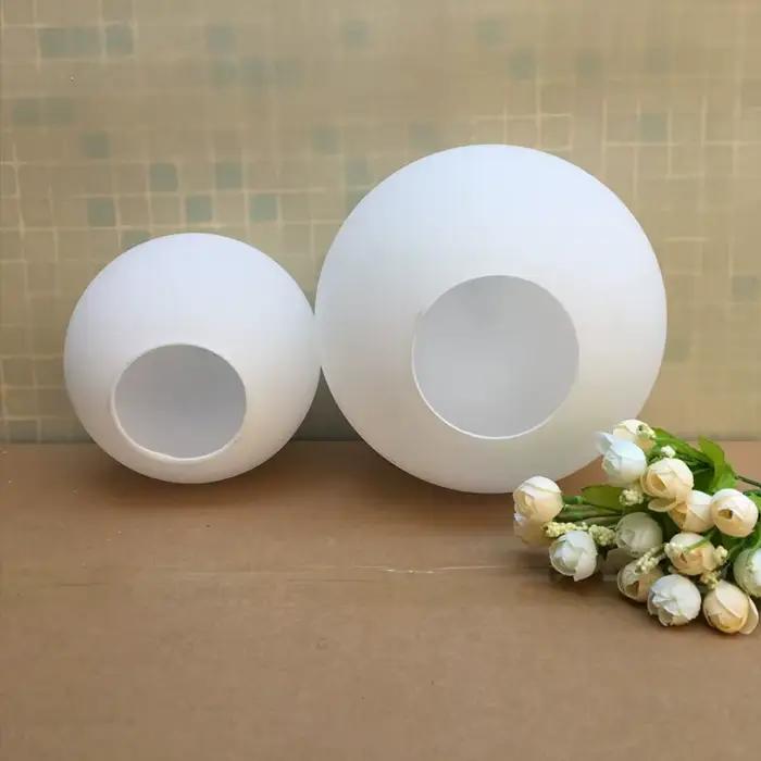 Abat-jour en verre moderne avec design diffusant lumière pour chambre bureau ou salon diverses occasions