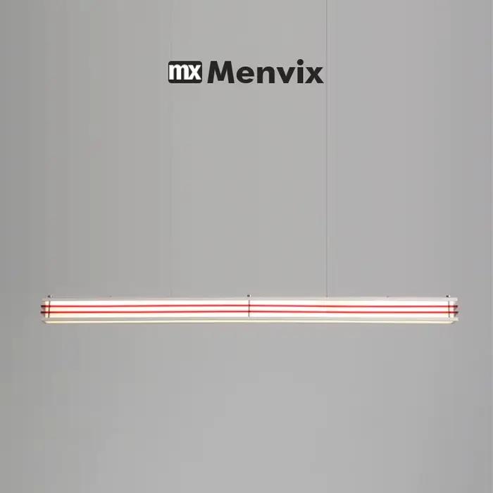 Lampes suspendues modernes simples salle à manger lumières pour cuisine Long lustre salon suspension lampe décoration de la maison éclairage