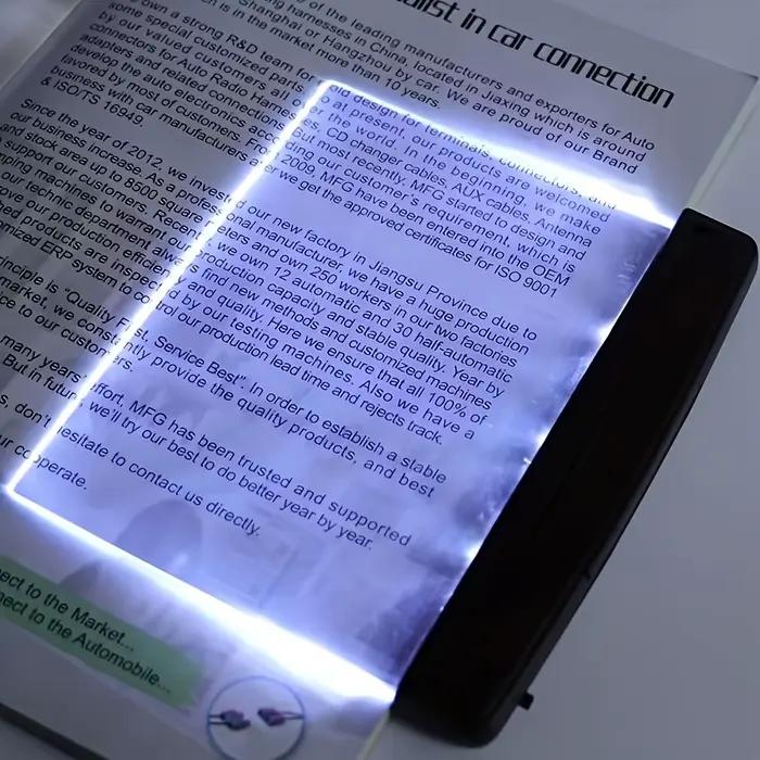 Lampe de lecture LED NEWBIRTH portable avec piles AA non incluses pour lecture au lit, voyage, voiture, protection des yeux et création d'ambiance nocturne pour détente et sommeil