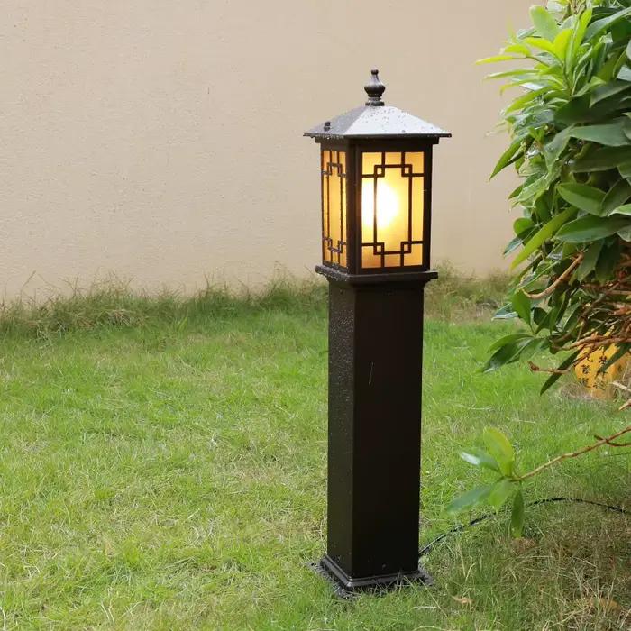 Lampe de pelouse extérieure étanche, lampe d'ingénierie de jardin domestique, villa de prairie, paysage