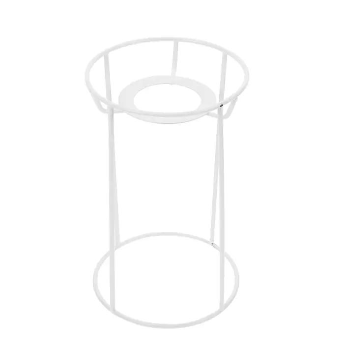 Cadre en fer DIY pour lampe de table ou suspendue, cadre de lampe à abat-jour, cadre de lampe avec douille E27, design sophistiqué pour décoration intérieure, idéal pour bricolage et personnalisation