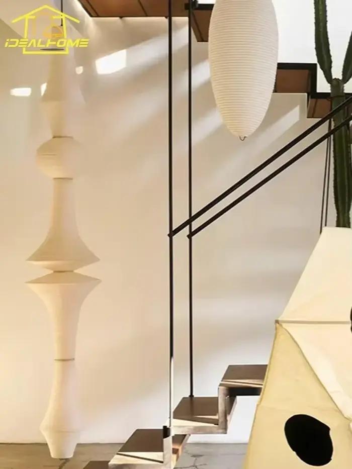 Design japonais Akari Noguchi Yong lampes suspendues LED E27 Wabi-sabi lampe suspendue moderne pour salon canapés décor à la maison chambre