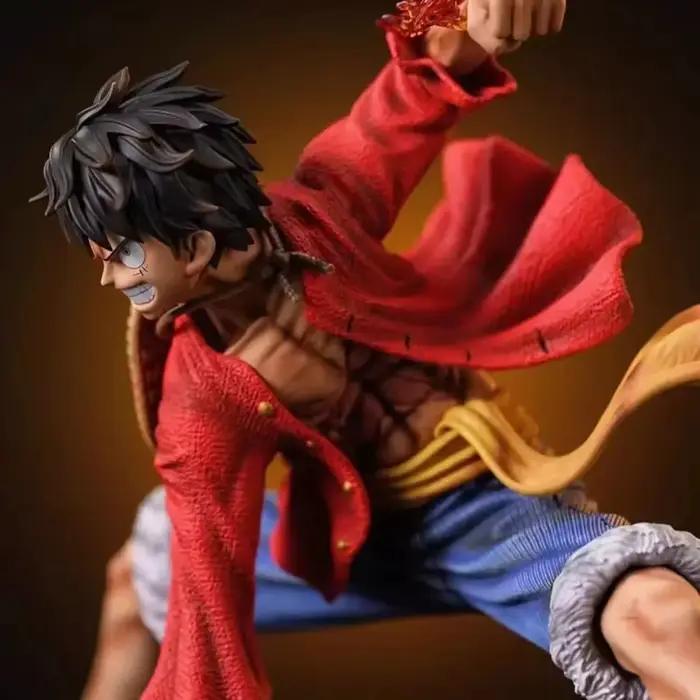 Monkey D de 18cm, une pièce Figurines d'action de style combat pour enfants, collection d'anime, modèle en PVC, jouets beurre, cadeaux d'anniversaire