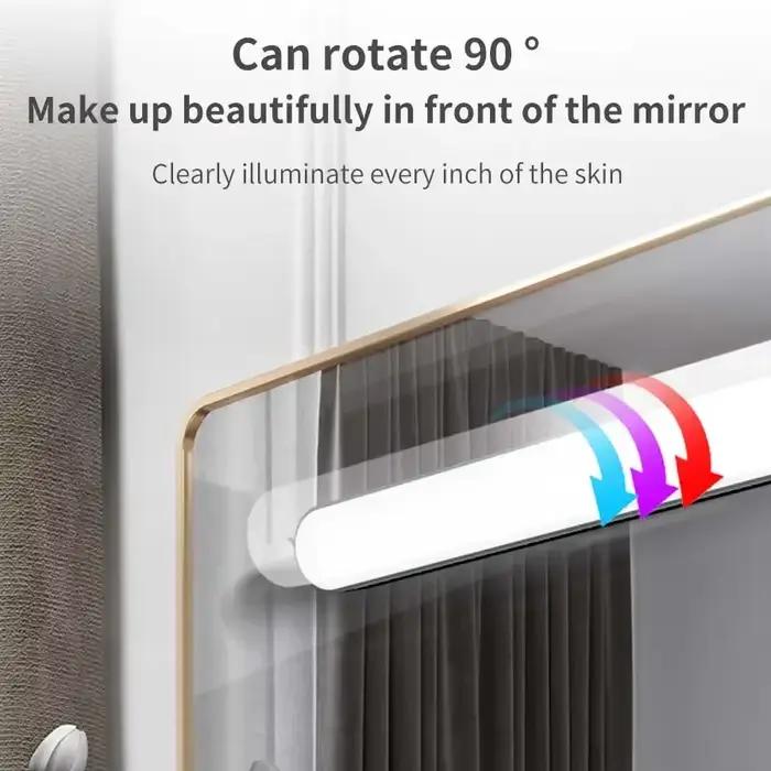 LED lampe de maquillage lumière 3 couleurs miroir
