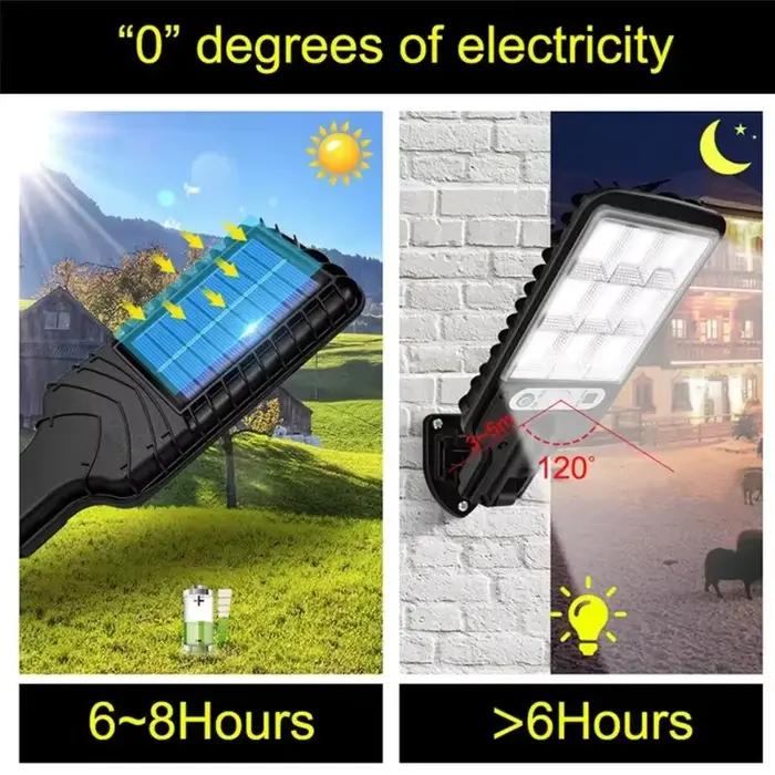Lampe solaire extérieure moderne avec capteur de mouvement et 3 modes d'éclairage pour sécurité et décoration de jardin patio chemin cour