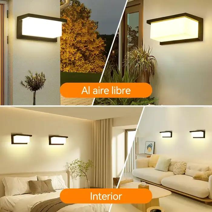 Mur LED lampe extérieure Ip45 étanche applique murale 25W