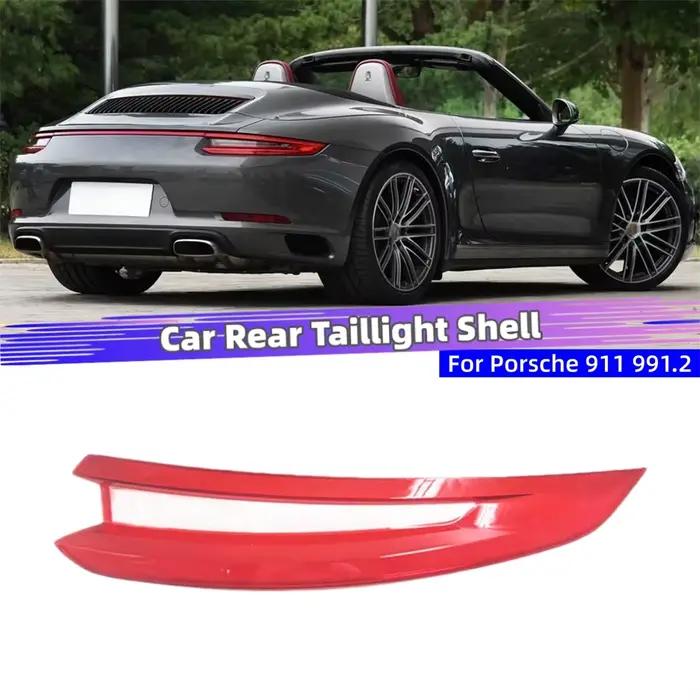 Pour Porsche 911 991.2 Pièces de rechange intérieures de voiture Remplacement des feux de voiture Coque de clignotant Couvercle de feu arrière de voiture Capot