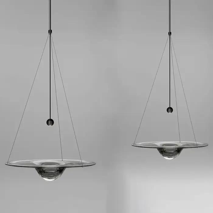 Lampe Suspendue Créative en Forme de Goutte d'Eau de Designer Danois pour Salon, Chambre à Coucher, Hôtel et Restauration Moderne Élégante et Fiable