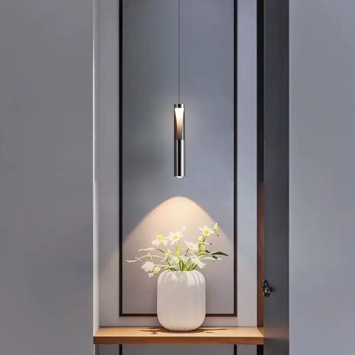 Lampe à suspension de chevet créative moderne