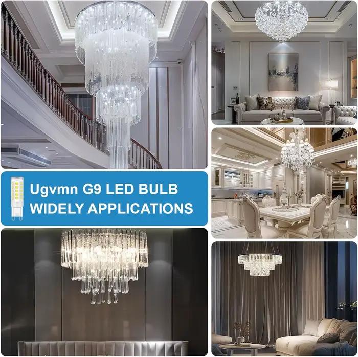 10 pièces G9 lumière LED 7W 9W 12W 15W 18W AC 220V 230V G9 lampe à LED ampoule LED SMD 2835 LED G9