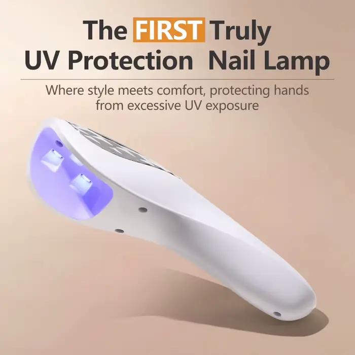 Lampe UV LED portative pour le séchage des ongles, lampe rechargeable mini pour manucure, sèche-ongles pour vernis gel, outils de manucure