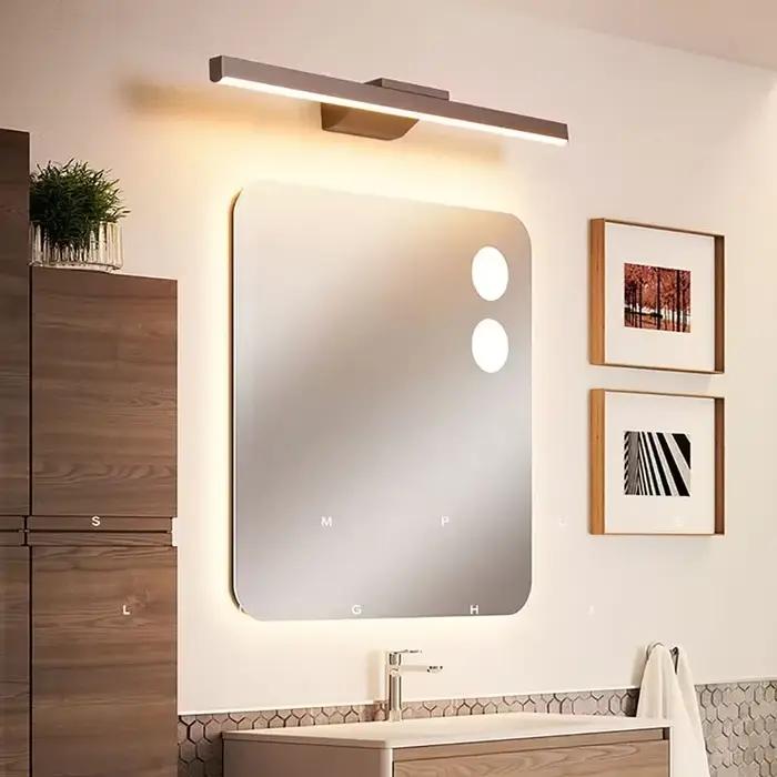 DINDALLED IP44 étanche salle de bain LED vanité lumière moderne applique murale pour miroir toilette décor intérieur luminaire