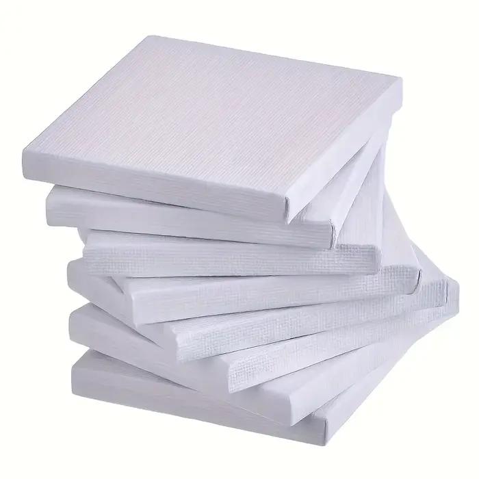 25 mini planches à dessin carrées, planches à dessin à l'huile et à l'aquarelle de haute qualité, adaptées aux débutants et aux artistes