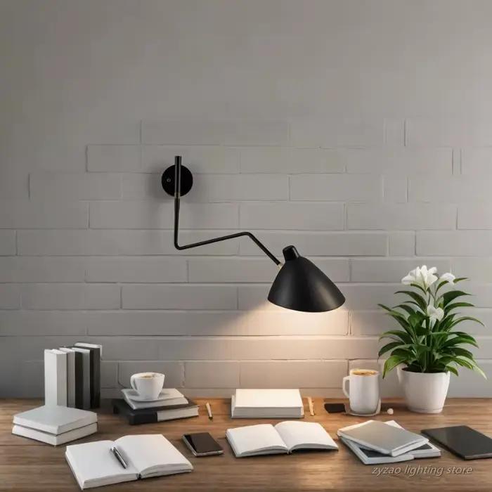 Nordique DaWn Spider Serge Mouille appliques chambre industrielle rétro applique créative Simple salon luminaires Led