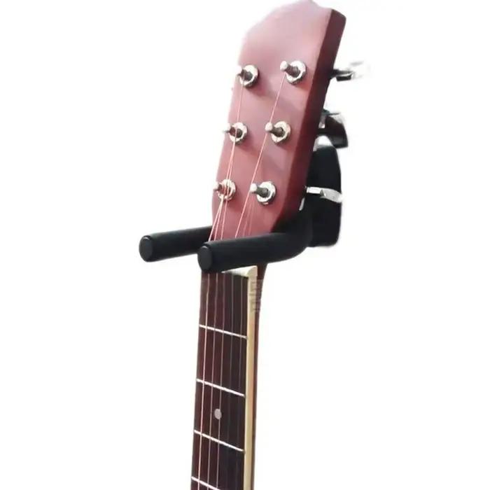 Support de guitare mural, 1 pièce, pièces et accessoires, affichage d'instruments à domicile, crochet de guitare, cintres muraux, plectres de guitare